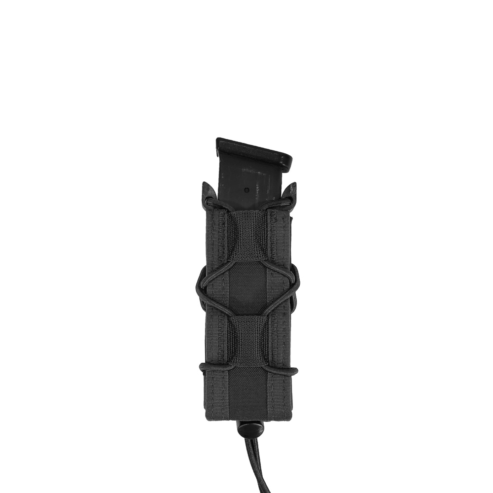WAS Single Quick Mag Pouch for 9 mm Pistol Magazine - Black OD-A-W-EO-SQMP-BLK asgbox.pl WAS Single Quick Mag Pouch for 9 mm Pistol Magazine - Black
