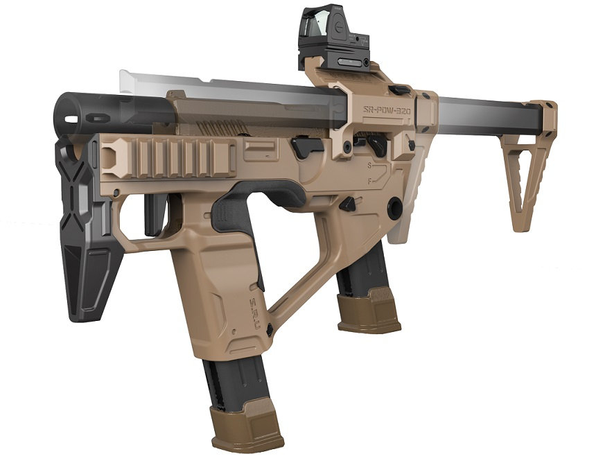 SRU - Airsoft PDW P320 Conversion for WE F17/F18 - TAN OD-A-SR-PDW-320-TAN asgbox.pl SRU - Airsoft PDW P320 Conversion for WE F17/F18 - TAN - obrazek 2