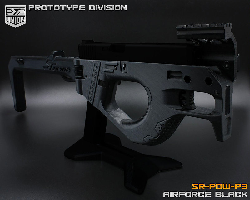 SRU - Airsoft PDW P3 Conversion for WE Glock - Black OD-A-SR-P3-WE-BK asgbox.pl SRU - Airsoft PDW P3 Conversion for WE Glock - Black - obrazek 2