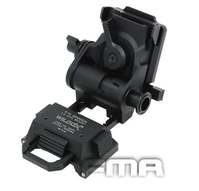 FMA CNC L4G24 Helmet Mount for NVG PVS-15 / 18 - Black OD-A-TB619 asgbox.pl FMA CNC L4G24 Helmet Mount for NVG PVS-15 / 18 - Black