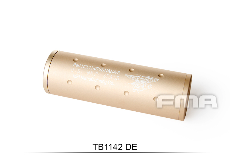 FMA U.S. Navy Seals Type Silencer 35x107 mm - Tan OD-A-TB1142-DE asgbox.pl FMA U.S. Navy Seals Type Silencer 35x107 mm - Tan