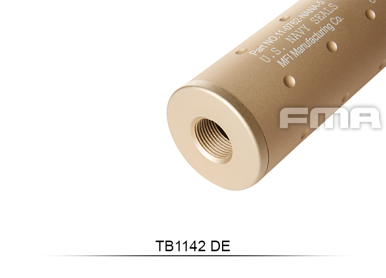 FMA U.S. Navy Seals Type Silencer 35x107 mm - Tan OD-A-TB1142-DE asgbox.pl FMA U.S. Navy Seals Type Silencer 35x107 mm - Tan - obrazek 5