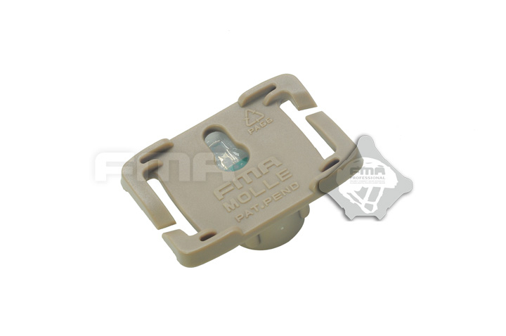 FMA MOLLE System Strobe Light Dark Earth, Tan Case - Red OD-A-TB905-GR asgbox.pl FMA MOLLE System Strobe Light Dark Earth, Tan Case - Red - obrazek 2