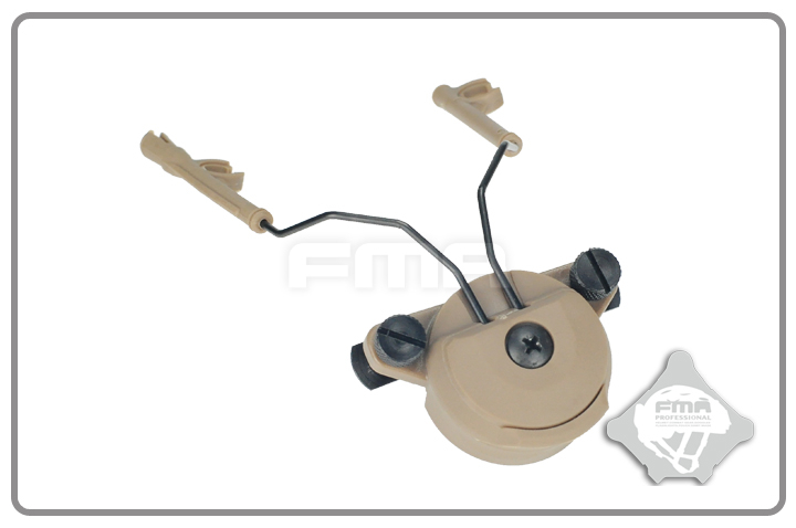 FMA EXFIL Helmet Mount for Peltor Comtac Headset - Tan OD-A-TB997-DE asgbox.pl FMA EXFIL Helmet Mount for Peltor Comtac Headset - Tan - obrazek 4