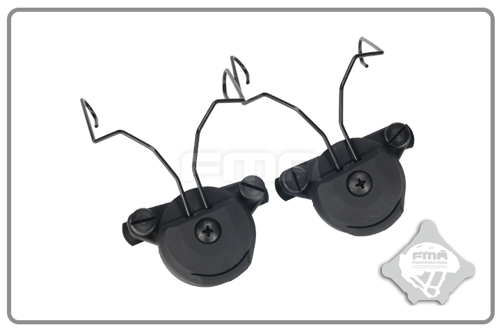 FMA EXFIL Helmet Mount for MSA Sordin Headset - Black OD-A-TB998-BK asgbox.pl FMA EXFIL Helmet Mount for MSA Sordin Headset - Black - obrazek 2