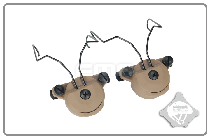 FMA EXFIL Helmet Mount for MSA Sordin Headset - Tan OD-A-TB998-DE asgbox.pl FMA EXFIL Helmet Mount for MSA Sordin Headset - Tan - obrazek 2