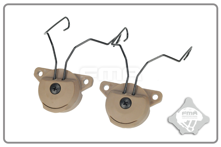 FMA EXFIL Helmet Mount for MSA Sordin Headset - Tan OD-A-TB998-DE asgbox.pl FMA EXFIL Helmet Mount for MSA Sordin Headset - Tan - obrazek 3