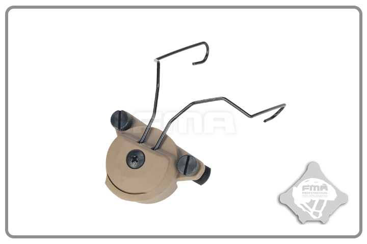 FMA EXFIL Helmet Mount for MSA Sordin Headset - Tan OD-A-TB998-DE asgbox.pl FMA EXFIL Helmet Mount for MSA Sordin Headset - Tan - obrazek 5