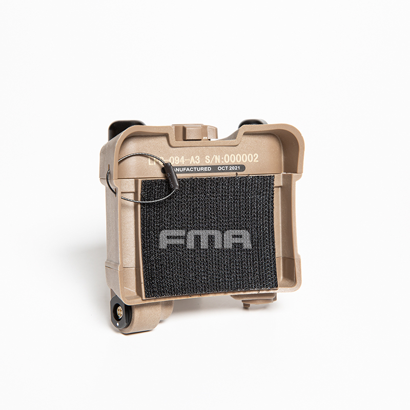 FMA PVS-31 Functional NVG Battery Case with IR Beacon - Black OD-A-TB1401-BK asgbox.pl FMA PVS-31 Functional NVG Battery Case with IR Beacon - Black - obrazek 4