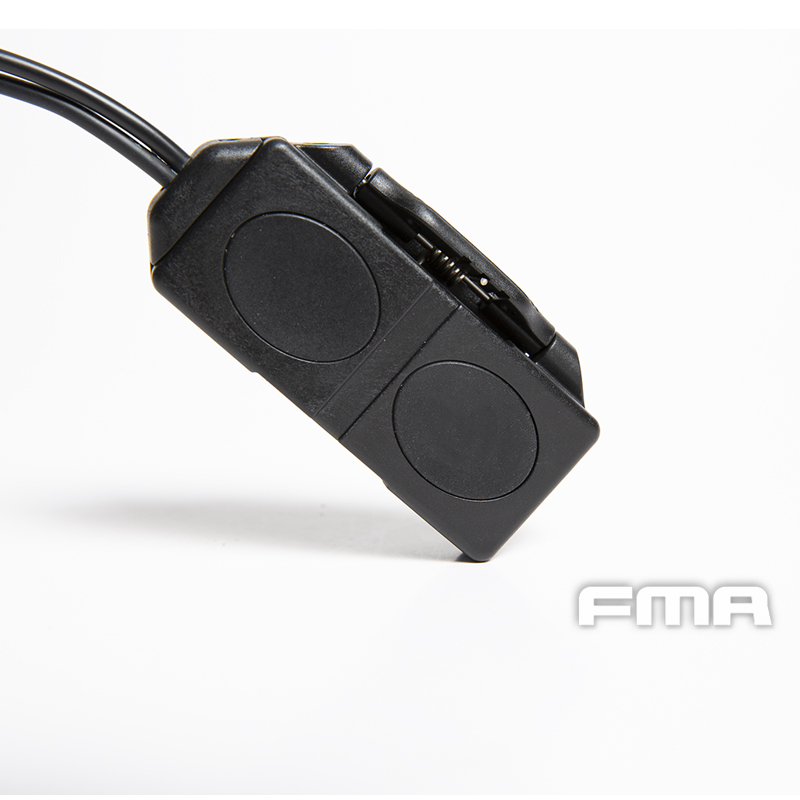 FMA Dual Switch PEQ, Laser Plug and 2.5 mm Connectors with Logo - Black OD-A-TB1406-BK-A asgbox.pl FMA Dual Switch PEQ, Laser Plug and 2.5 mm Connectors with Logo - Black - obrazek 4