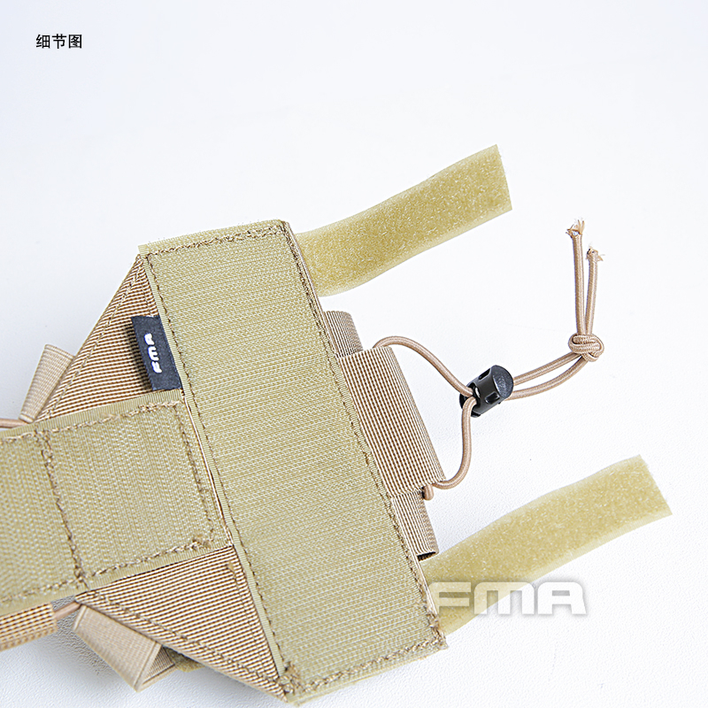 FMA Agility Bridge Helmet Cover for NVG Battery Box - Tan OD-A-TB1368-DE asgbox.pl FMA Agility Bridge Helmet Cover for NVG Battery Box - Tan - obrazek 4