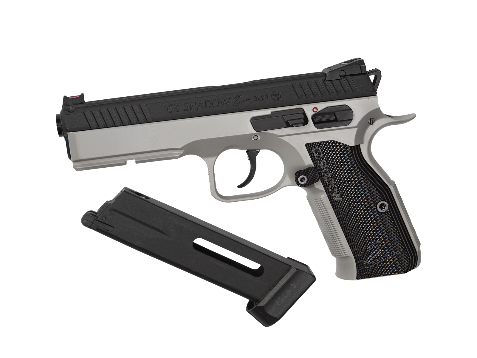 ASG CZ-75 Shadow 2 CO2 Blowback - Grey OD-A-ASG295 asgbox.pl ASG CZ-75 Shadow 2 CO2 Blowback - Grey - obrazek 2