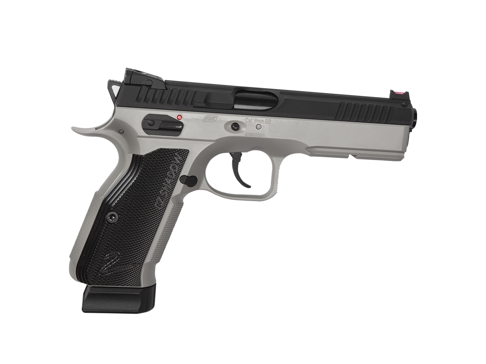 ASG CZ-75 Shadow 2 CO2 Blowback - Grey OD-A-ASG295 asgbox.pl ASG CZ-75 Shadow 2 CO2 Blowback - Grey - obrazek 3