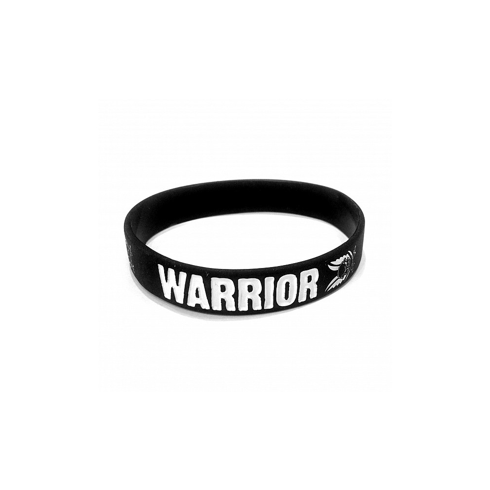 WAS Silicone Wrist Band WARRIOR - Black OD-A-W-EO-SWB-BLK asgbox.pl WAS Silicone Wrist Band WARRIOR - Black