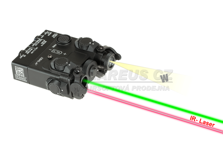 DBAL-A2 Illuminator / Laser Module Green plus IR Aluminium - BK OD-A-WADSN004-BK asgbox.pl DBAL-A2 Illuminator / Laser Module Green plus IR Aluminium - BK - obrazek 3