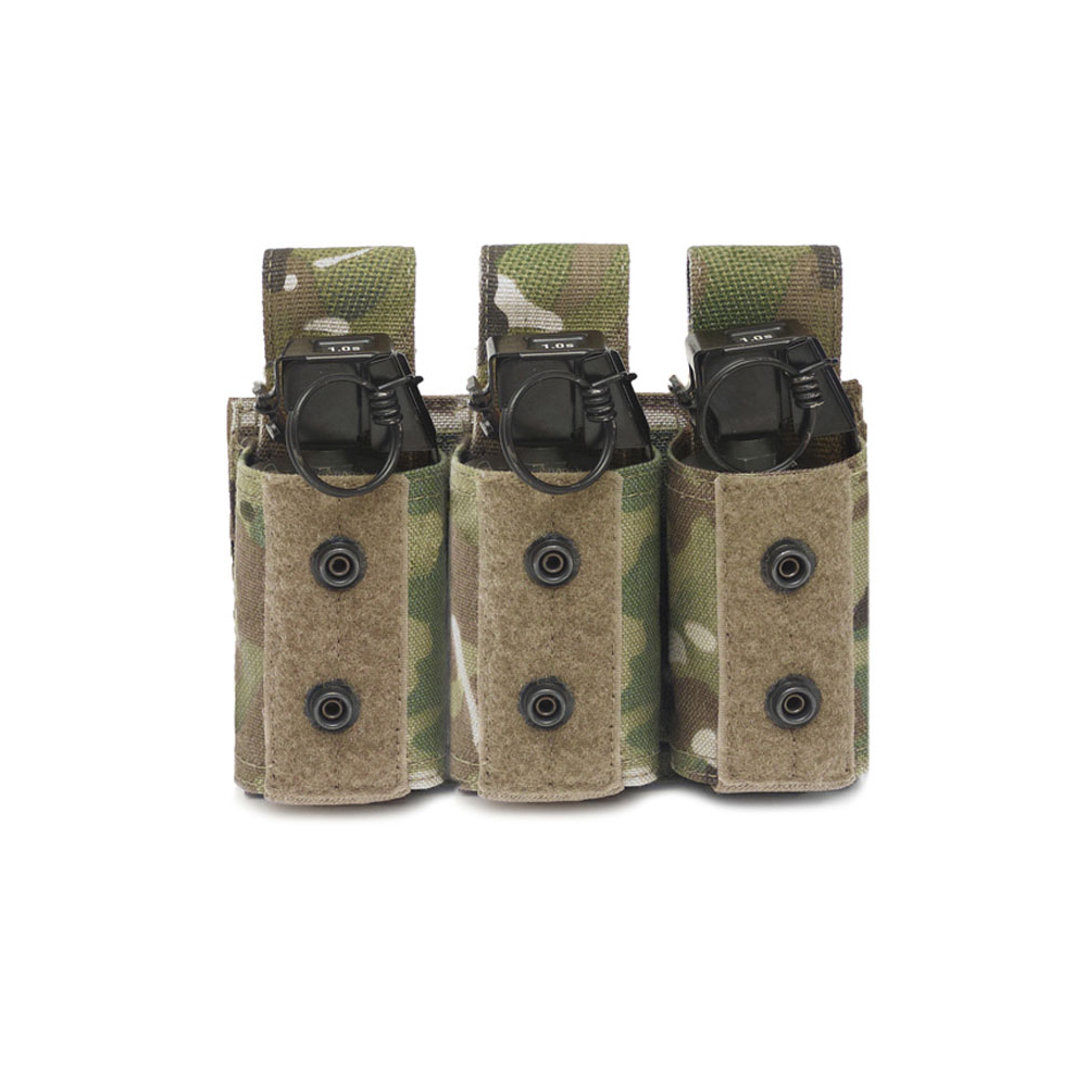 WAS Triple 40mm MOLLE Grenade Pouch - MultiCam(R) OD-A-W-EO-T40GP-MC asgbox.pl WAS Triple 40mm MOLLE Grenade Pouch - MultiCam(R) - obrazek 2
