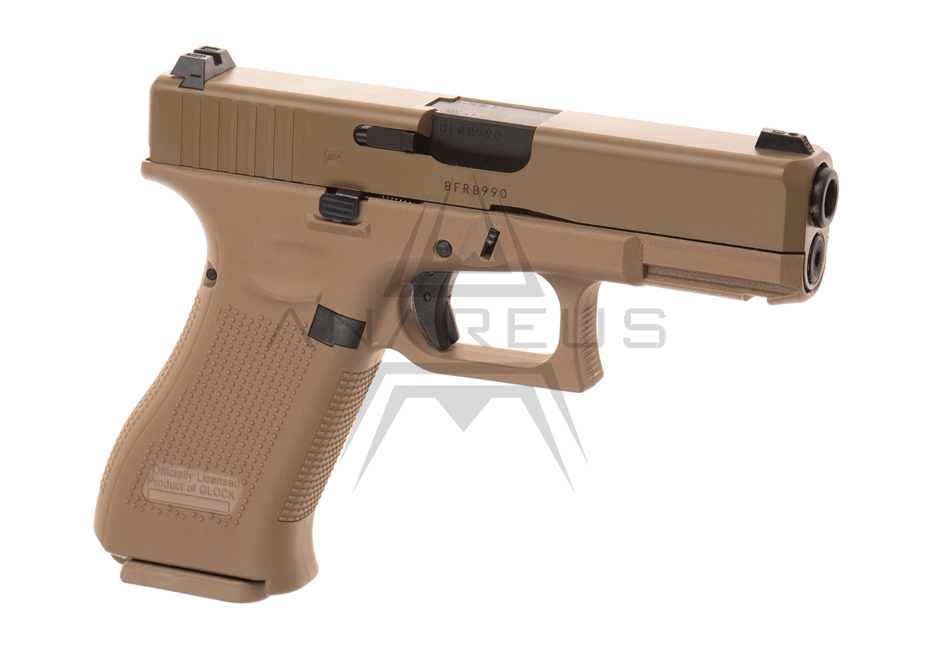 Umarex Glock 19X GBB Gas pistol - Tan OD-A-UMAR073 asgbox.pl Umarex Glock 19X GBB Gas pistol - Tan