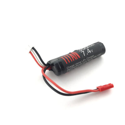 Alternative view of Li-Ion Battery TITAN 7,4V 350mAh, 16C, HPA System JST - Mini Stick