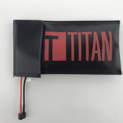 TITAN Safety Fireproof Bag for Batteries, 24.5x10.5 cm - Black OD-A-TIT001 asgbox.pl TITAN Safety Fireproof Bag for Batteries, 24.5x10.5 cm - Black OD-A-TIT001 asgbox.pl