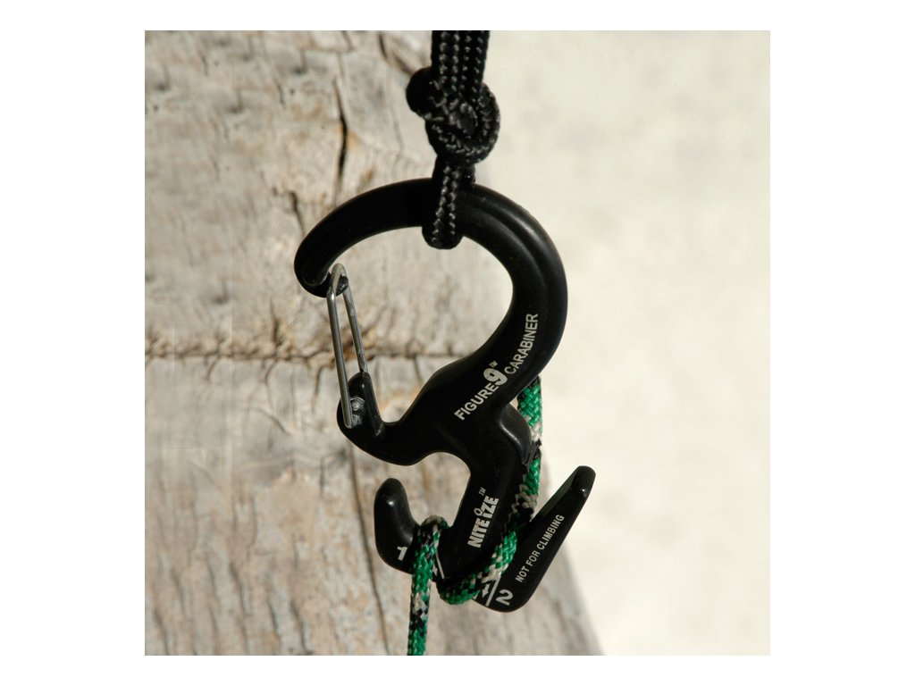 FIGURE 9(R) CARABINER ROPE TIGHTENER in metal color - small S OD-A-C9S-02-01 asgbox.pl FIGURE 9(R) CARABINER ROPE TIGHTENER in metal color - small S - obrazek 5