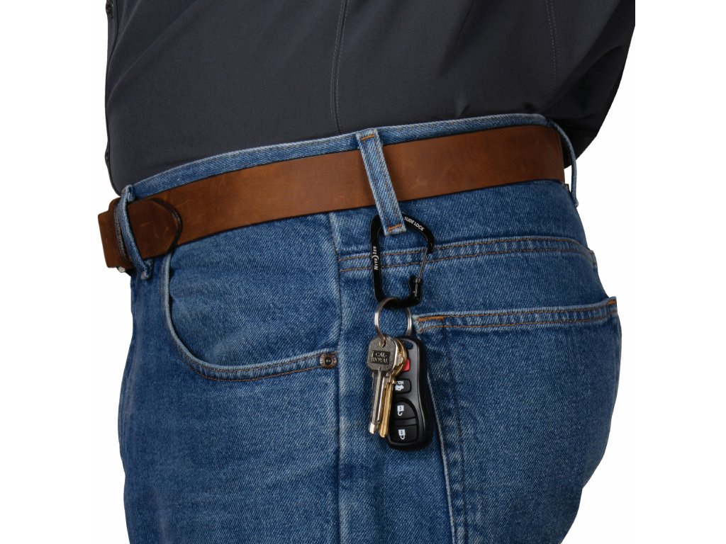 SLIDELOCK(R) CARABINER STAINLESS STEEL, black - size 2 OD-A-CSL2-01-R6 asgbox.pl SLIDELOCK(R) CARABINER STAINLESS STEEL, black - size 2 - obrazek 5