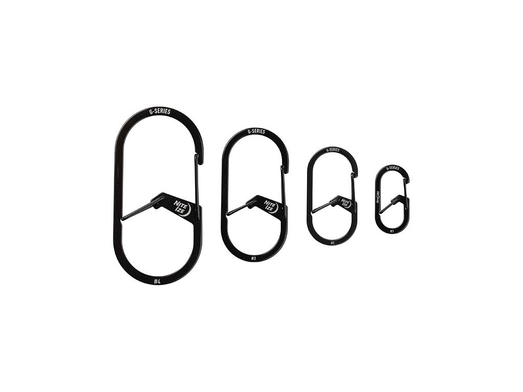 G-SERIES(TM) DUAL CHAMBER CARABINER (2pcs), black - size 1 OD-A-GS1-01-2R6 asgbox.pl G-SERIES(TM) DUAL CHAMBER CARABINER (2pcs), black - size 1 - obrazek 2