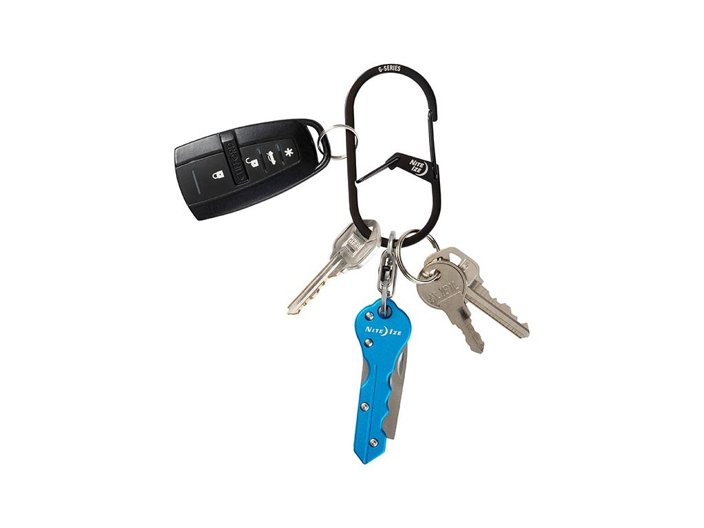 G-SERIES(TM) DUAL CHAMBER CARABINER, black - size 2 OD-A-GS2-01-R6 asgbox.pl G-SERIES(TM) DUAL CHAMBER CARABINER, black - size 2 - obrazek 3