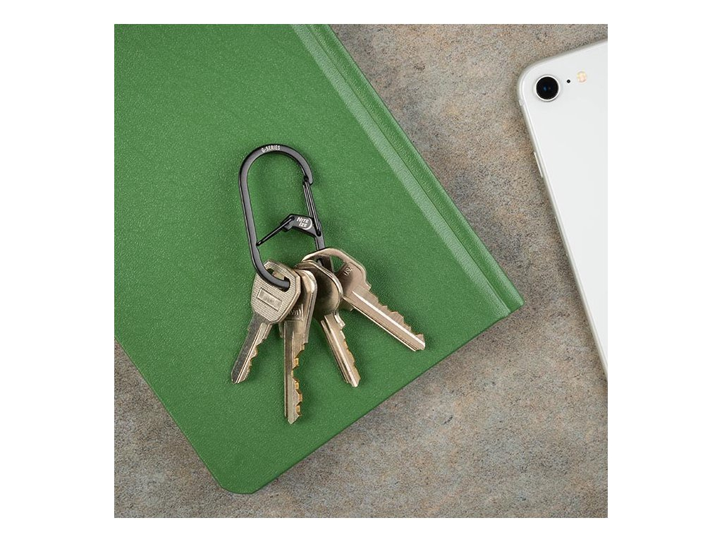 G-SERIES(TM) DUAL CHAMBER CARABINER, black - size 3 OD-A-GS3-01-R6 asgbox.pl G-SERIES(TM) DUAL CHAMBER CARABINER, black - size 3 - obrazek 5