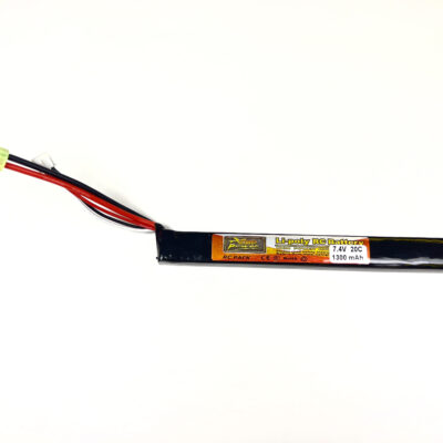 Li-Pol battery X-Cell 7,4V 1300mAh, 20C - Stick (long)