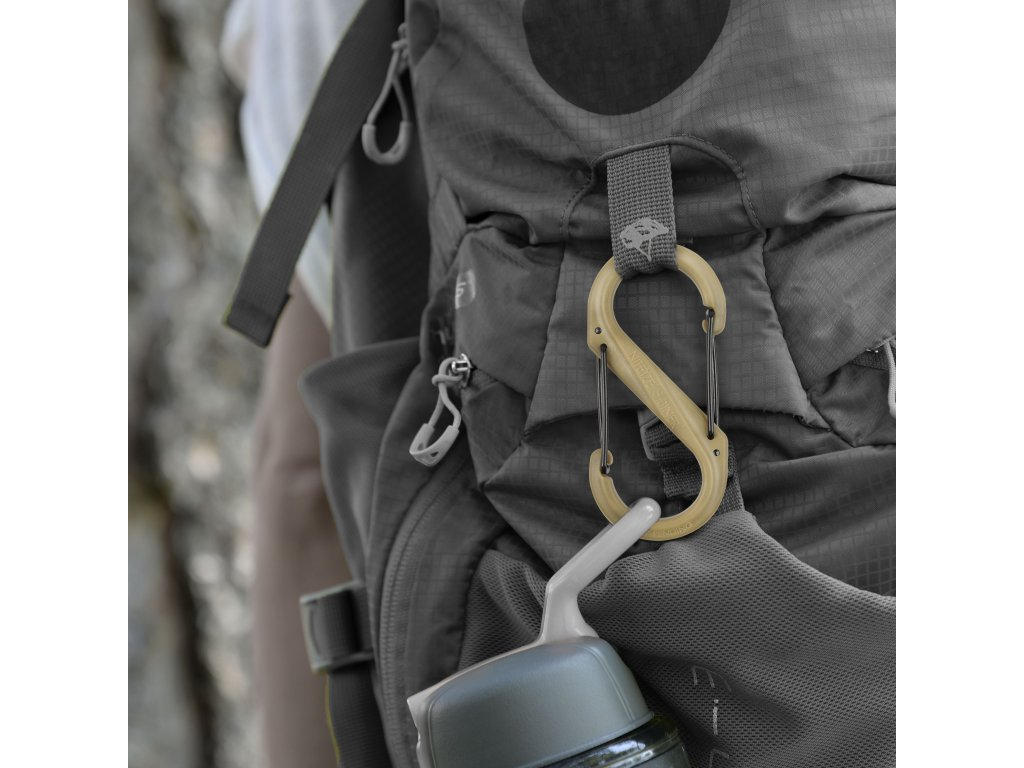 S-BINER(R) PLASTIC DUAL CARABINER, coyote - size 4 OD-A-SBP4-03-28BG asgbox.pl S-BINER(R) PLASTIC DUAL CARABINER, coyote - size 4 - obrazek 5