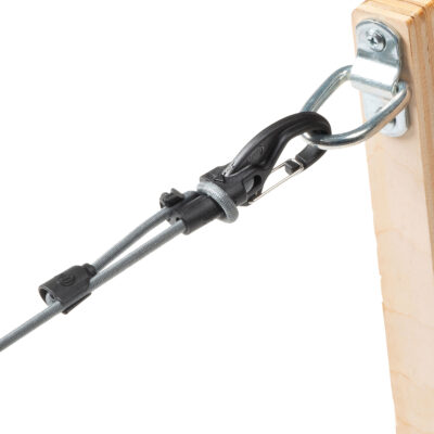 KNOTBONE(TM) ADJUSTABLE BUNGEE 15-66cm, grey OD-A-KBB5-03-01 asgbox.pl
