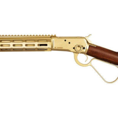 A a K Winchester M1873R GNB - Gold/Real Wood