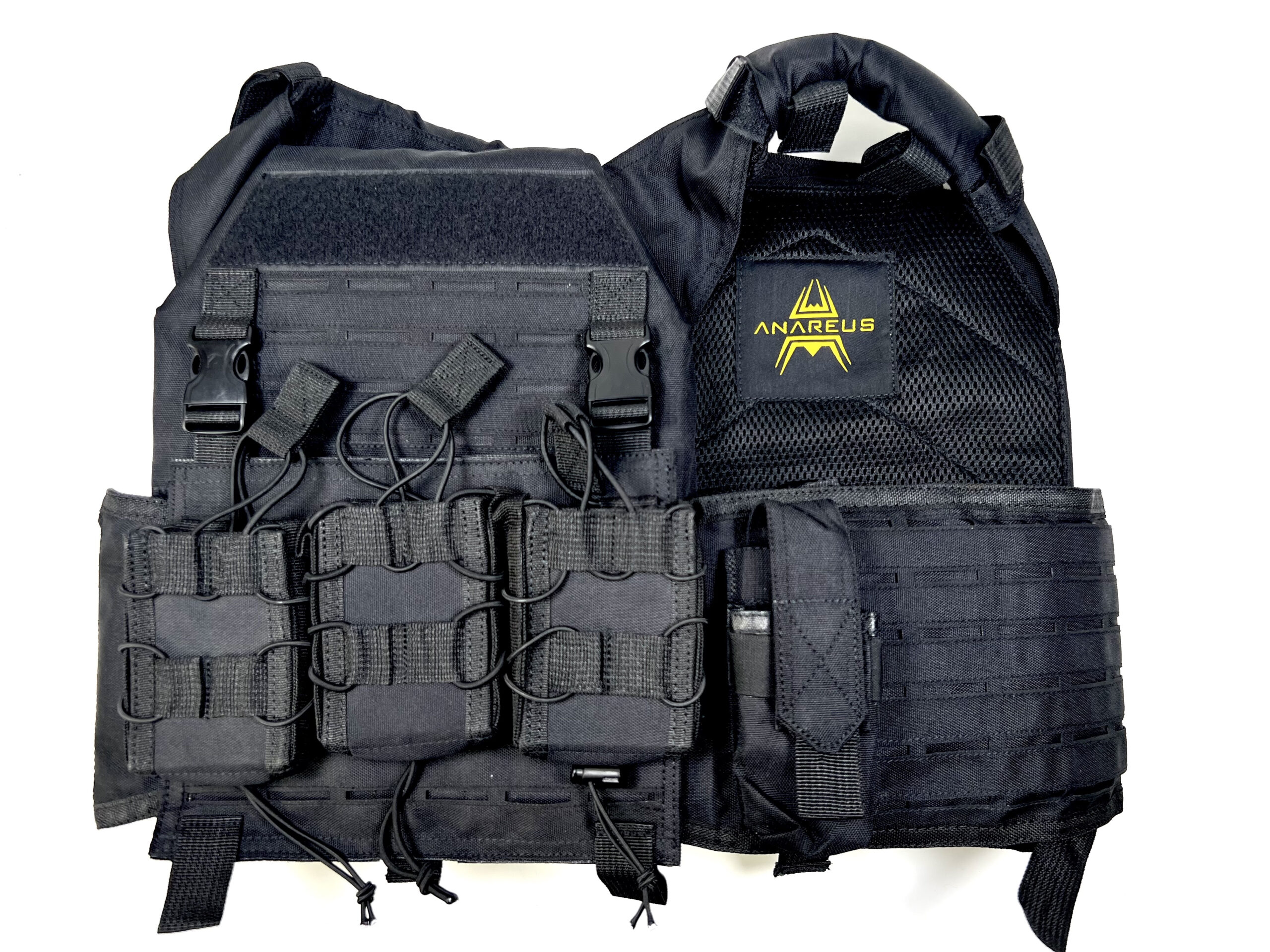 ANAREUS SPIDER Modular Plate Carrier - Black OD-A-ANAR48-BK asgbox.pl ANAREUS SPIDER Modular Plate Carrier - Black - obrazek 5