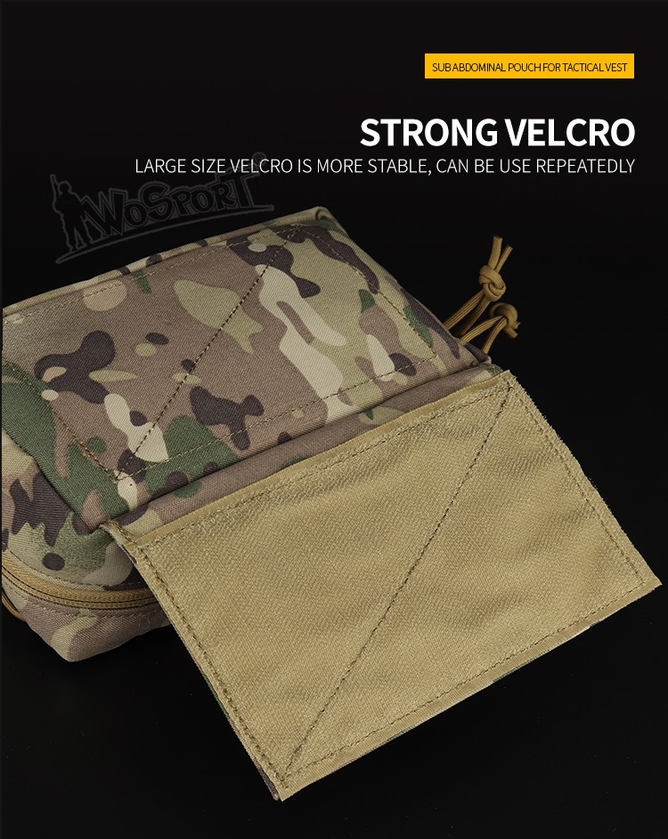 WST Abdominal Fanny Pack with Velcro Mount - MC OD-A-WOSP71-MC asgbox.pl WST Abdominal Fanny Pack with Velcro Mount - MC - obrazek 5
