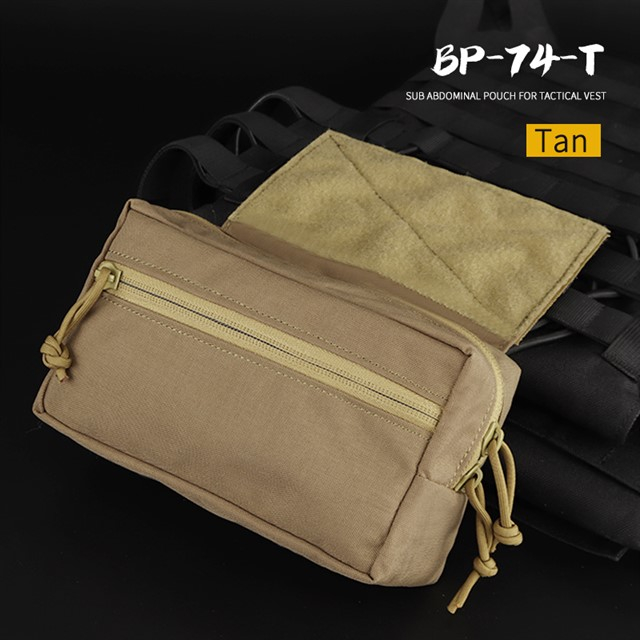 WST Abdominal Fanny Pack with Velcro Mount - Tan OD-A-WOSP71-TAN asgbox.pl WST Abdominal Fanny Pack with Velcro Mount - Tan
