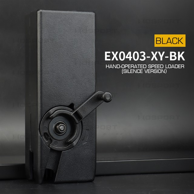 WST Lever Silence Speedloader, 1000 BBs - Black OD-A-WOSP77-BK asgbox.pl WST Lever Silence Speedloader, 1000 BBs - Black