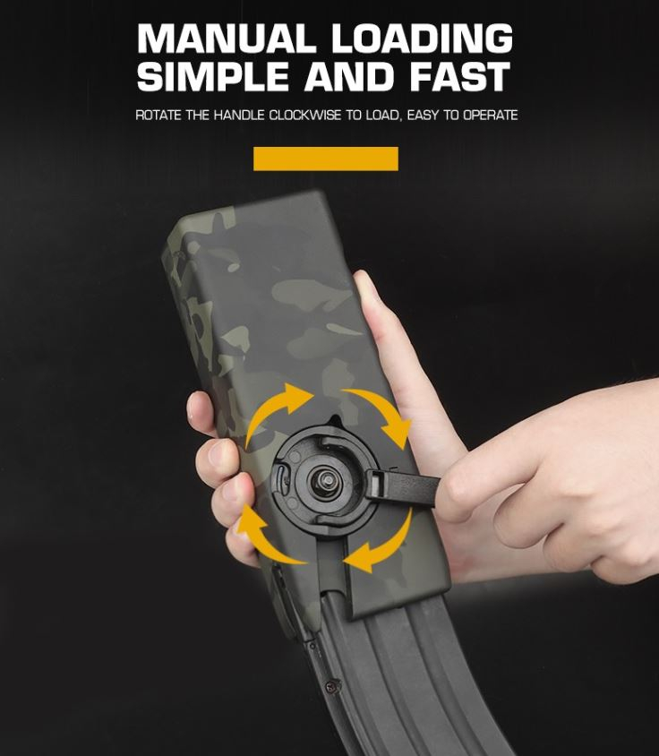 WST Lever Silence Speedloader, 1000 BBs - Tan OD-A-WOSP77-TAN asgbox.pl WST Lever Silence Speedloader, 1000 BBs - Tan - obrazek 4