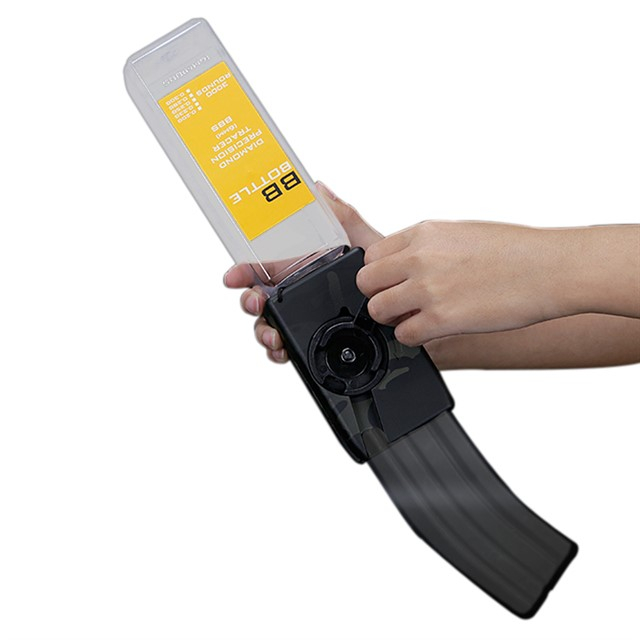 WST Lever Bottle Speedloader, 500 plus 2500 BBs - Black OD-A-WOSP80-BK asgbox.pl WST Lever Bottle Speedloader, 500 plus 2500 BBs - Black - obrazek 3