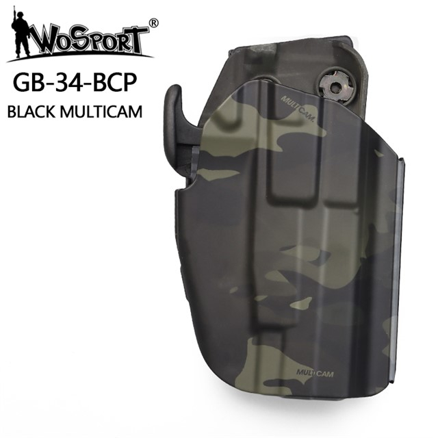 WST Universal Belt Holster GB34 for Compact Pistols, Right Hand - MC Black OD-A-WOSP92-BMC asgbox.pl WST Universal Belt Holster GB34 for Compact Pistols, Right Hand - MC Black