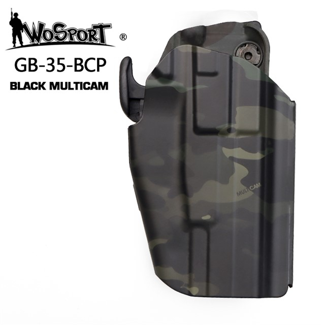 WST Universal Belt Holster GB35 for Full Size Pistols, Right Hand - MC Black OD-A-WOSP93-BMC asgbox.pl WST Universal Belt Holster GB35 for Full Size Pistols, Right Hand - MC Black