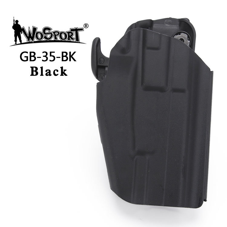 WST Universal Belt Holster GB35 for Full Size Pistols, Right Hand - Black OD-A-WOSP93-BK asgbox.pl WST Universal Belt Holster GB35 for Full Size Pistols, Right Hand - Black