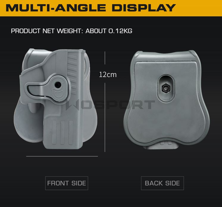 WST Belt Holster for G-Series, Right Hand - Tan OD-A-WOSP94-TAN asgbox.pl WST Belt Holster for G-Series, Right Hand - Tan - obrazek 3