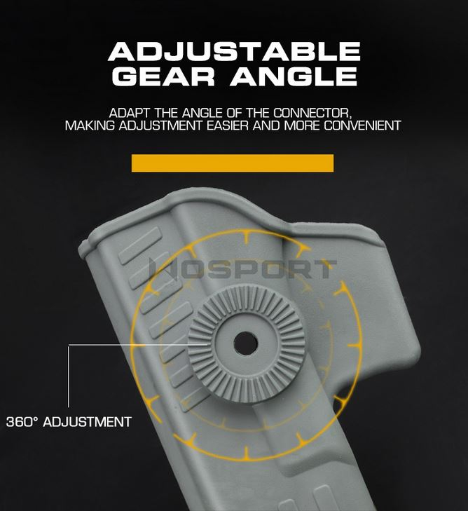 WST Belt Holster for G-Series, Right Hand - Tan OD-A-WOSP94-TAN asgbox.pl WST Belt Holster for G-Series, Right Hand - Tan - obrazek 5