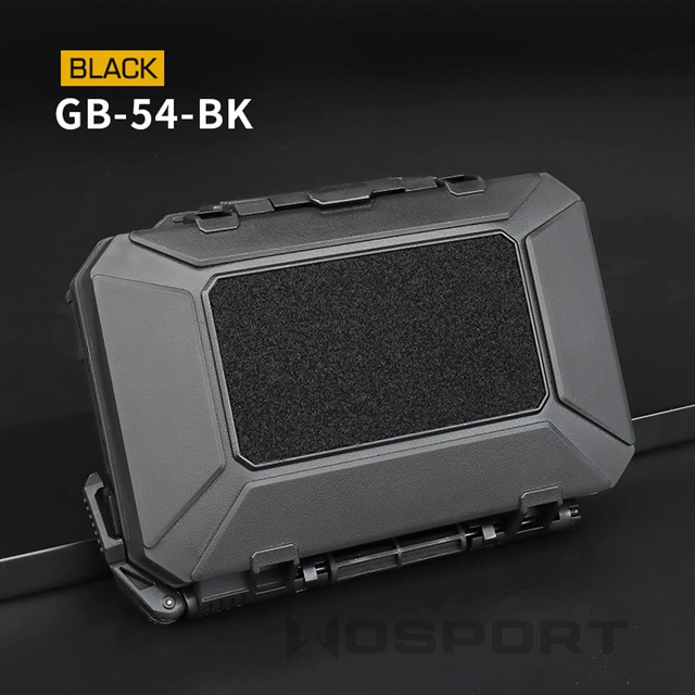 Waterproof Molle tactical gear case - Black OD-A-WOSP97-BK asgbox.pl Waterproof Molle tactical gear case - Black