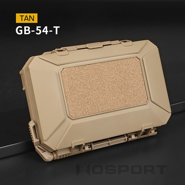 Waterproof Molle tactical gear case - TAN OD-A-WOSP97-TAN asgbox.pl Waterproof Molle tactical gear case - TAN