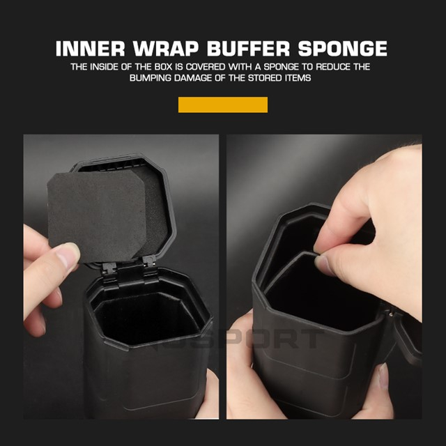 WST Tactical Storage Box, 16x6x6 cm - Green OD-A-WOSP99-OD asgbox.pl WST Tactical Storage Box, 16x6x6 cm - Green - obrazek 2