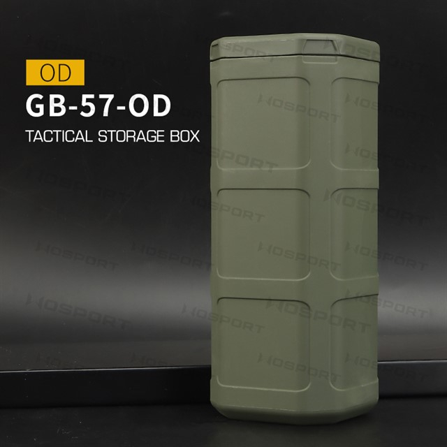 WST Tactical Storage Box, 16x6x6 cm - Green OD-A-WOSP99-OD asgbox.pl WST Tactical Storage Box, 16x6x6 cm - Green