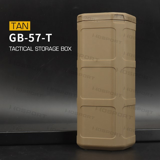 WST Tactical Storage Box, 16x6x6 cm - Tan OD-A-WOSP99-TAN asgbox.pl WST Tactical Storage Box, 16x6x6 cm - Tan