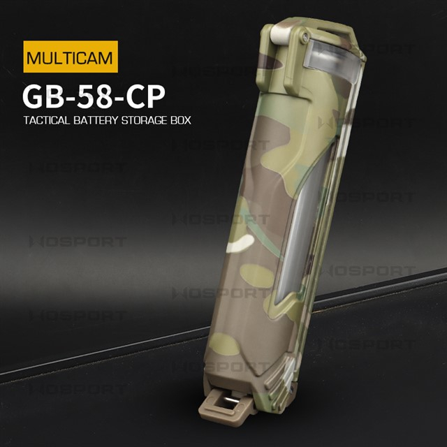 WST Tactical MOLLE Battery Storage Box - MC OD-A-WOSP100-MC asgbox.pl WST Tactical MOLLE Battery Storage Box - MC