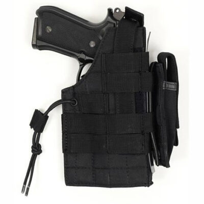 MOLLE pistol holster sided - BLACK